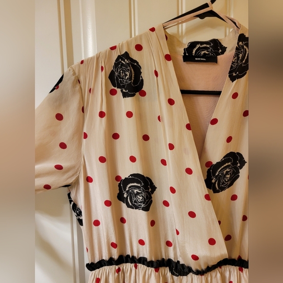 Diesel D-Leah Dress Pink - Picture 5 of 11